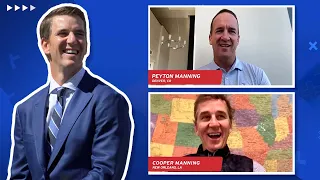 Peyton & Cooper Roast Eli Manning on His New Show, "I can't think of someone less qualified"