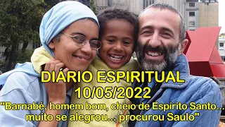 DIÁRIO ESPIRITUAL MISSÃO BELÉM - 10/05/2022 - At 11,19-26