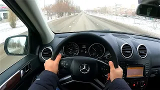 2009 Mercedes-Benz ML 320 CDI W164 POV TEST DRIVE