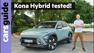 Hyundai Kona Hybrid 2024 review: New low-emissions small SUV takes on Toyota Corolla Cross HEV!
