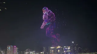 VIRAL Drone Light Show Busan  Amazing@Marvelous #viral #youtube