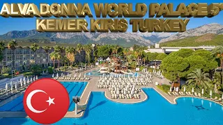 ALVA DONNA WORLD PALACE 2023 S KEMER KIRIS GOOD RESORT ANTALYA TURKEY