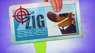 ZIG e SHARKO 🌴 AGENTE ZIG 😎 Zig e Sharko Brasil | Desenho Animado em português