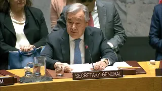 UN Committed to Supporting Palestinians & Israelis to Resolve Conflict - UN Chief