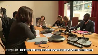 Vie chère en Outre-Mer : le député Adam multiplie les rencontres