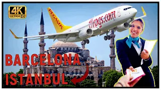 Pegasus Airlines, flypgs. Airbus A320 | Barcelona - Estambul (BCN - SAW) | Economy class