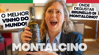 Bebemos o melhor vinho do mundo! Como é visitar uma das vinícolas mais bonitas da Toscana?