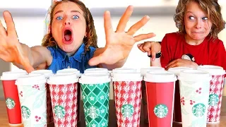 Don't Choose the Wrong Starbucks Slime Challenge!! ft Norris Nuts