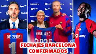 🚨LOCURA: EL NUEVO BARCELONA 2024/25 - FICHAJES CONFIRMADOS DEL BARCELONA PARA LA PROXIMA TEMPORADA