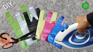 IRON A PLASTIC BAG♻️Do you Believe these Amazing recycling idea from Waste Material? #2024
