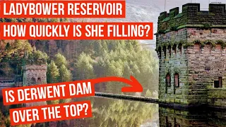 Is Derwent Dam Overflowing? Ladybower Reservoir Exciting Update    #ladybower #2022