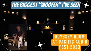 😲The Biggest "Woofer" I've seen at an Audiophile Show - Odyssey Audio at Pacific Audio Fest 2023