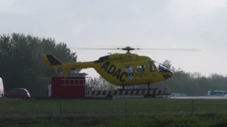 ADAC Luftrettung - Start Christoph 22 - D-HLIR - BK 117 C1 - Bundeswehrkrankenhaus Ulm