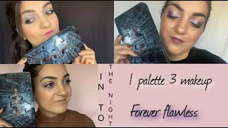 1 palette 3 Makeup / révolution Forever Flawless Into The Night