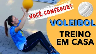 EXERCÍCIOS (e desafios) para você fazer EM CASA! | VOLEIBOL