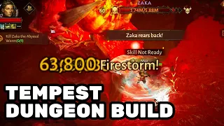 Tempest FAST & EASY Dungeon Build! Surfin' through Dungs! [Diablo Immortal]