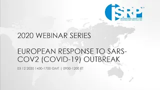 ISRP 2020 | European Response to SARS-Cov2 (COVID-19)