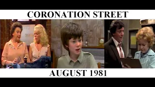 Coronation Street - August 1981
