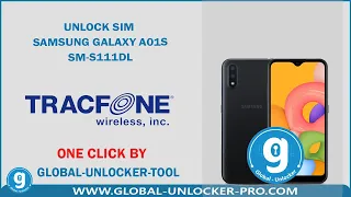 Unlock Sim Samsung Galaxy A01s SM-S111DL All securty Patch BY Global Unlocker Pro