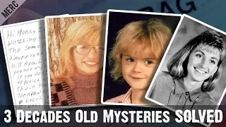 3 Decades Old Mysteries SOLVED Recently
