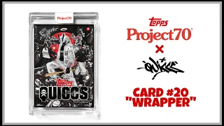 DOUBLE LUCK!!! [UNBOXING] "Wrapper" card from Topps Project 70 × Quiccs