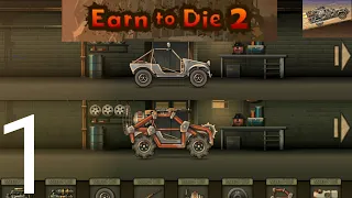 Earn To Die 2 Gameplay Walkthrough Part-1 Full Story Fully Upgraded Vehicle Max Level Day 1 To Day 7