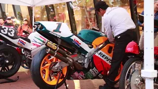 HONDA NSR 500 Starting Engine