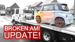 UPDATE ON MY BROKEN CITROEN AMI!