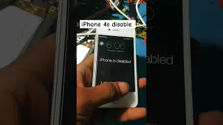 iphone 4s disable problem #viral #shortvideo #iphone4s #viral