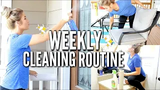 🌺MY WEEKLY CLEANING ROUTINE | SPEED CLEAN WITH ME | Love Meg 2.0