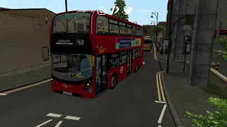 OMSI 2 || X68 to Aldwych || AD Enviro 400 MMC || No Commentary || London