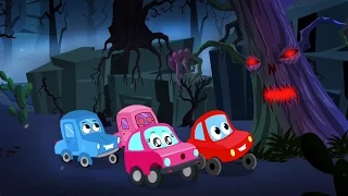 Little Red Car | Halloween Tree | Cartoon Tv Songs And Rhymes | Kids Compilation