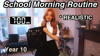 My Real School Morning Routine *Year 10 Autumn Term | Ruby Rose UK