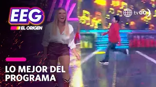 EEG El Origen: Gian Piero Díaz alborotó el set tras meterse en el juego de los competidores