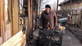 На Снятинщині у жінки, в якої згоріла хата, обірвався тромб, потрібна операція