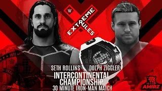 WWE 2K18 - Extreme Rules 2018 Seth Rollins vs Dolph Ziggler Highlights