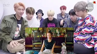 BTS Reaction to ITZY - ' WANNA BE ' M/V