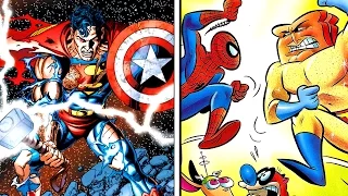 Top 10 WTF Comic Book Crossovers!