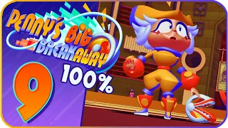 Penny's Big Breakaway Walkthrough Part 9 (PS5) 100% Lawberry