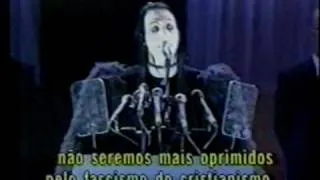 Marilyn Manson - Speech before the 1997 MTV Awards - Subtitled in brazilian portuguese
