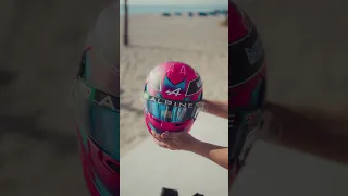 Esteban Ocon's 2023 Miami GP Helmet