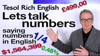 Business English - Lets talk numbers - Saying figures in English