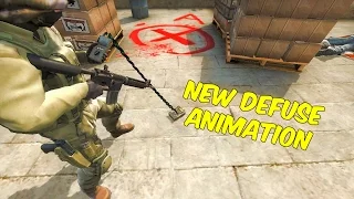 CS:GO - New defuse Animation new update | No More Fake Defuse