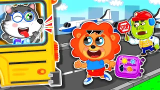 Lwiątko | Zachowaj ostrożność podczas wchodzenia na pokład samolotu! | Kreskówka dla dzieci