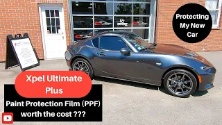 2019 Mazda Miata RF - Xpel Ultimate Paint Protection Film (PPF) Installed @ Craft Detailing