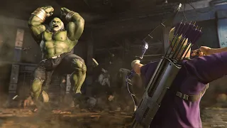 Marvel's Avengers Hawkeye Vs Maestro HULK FUTURE IMPERFECT DLC