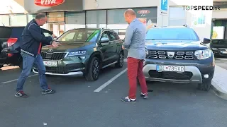 Dacia Duster dCi 4x4 a Škoda Karoq Scout porovnanie - Maroš ČABÁK a Alex ŠTEFUCA