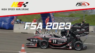 Formula Student Austria 2023 | 1st Place Endurance | High Speed Karlsruhe