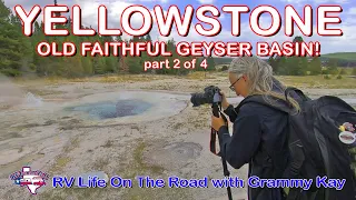 The Breathtaking Beauty of Old Faithful and the Upper Geyser Basin in Yellowstone