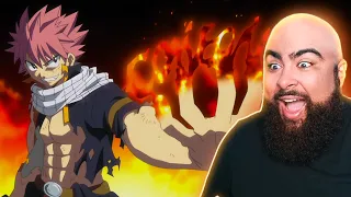 NATSU VS STING AND ROGUE!!! | Fairy Tail Episode 174 and 175 Reaction!